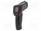Infrared thermometer; LCD,with a backlit; -20÷550°C; ε: 0,1÷1