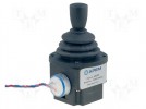 Joystick; 2- osiowy; 5kΩ; IP65; ±2%; Trwałość elektr: 5000000cykli