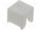 Pokrywa ochronna; 9176-400; biały; 1÷1,5mm