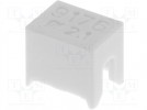 Pokrywa ochronna; 9176-500; biały; 1,6÷2,1mm