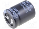 Kondensator: elektrolityczny; THT; 100uF; 450V; Ø25x31mm; ±20%