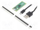 Zest.uruch: Raspberry; USB B micro; 51x21x1mm; Uzas: 5VDC