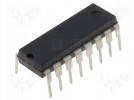IC: cyfrowy; 4bit, bistable, latch; DIP16
