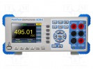 Benchtop multimeter; LCD TFT 4"; 480x320; VAC: 500mV÷750V