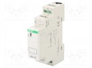 Relay: installation; monostable; SPDT; Ucoil: 230VAC; 16A; -25÷50°C