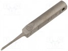 Tool: for demounting of terminals; terminals; 67mm