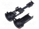 Cabel hood and fastener; 2.5mm System; straight