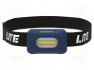 6000K; IP30; W: 55mm; L: 32,5mm; H: 22mm; -10÷40°C; 14lm,140lm; 2W; 10h