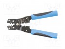 Tool: for crimping; non-insulated terminals; 0.08÷2mm2,0.3÷6mm2