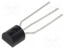 Transistor: N-MOSFET; unipolar; 60V; 0.5A; Idm: 1.2A; 0.83W; TO92