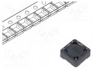 Drossel: Draht; SMD; 10uH; 2200mA; 0,082Ω; ±20%; 7,3x7,3x3,55mm