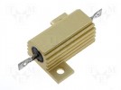 Rezystor: drutowy; z radiatorem; przykręcany; 10kΩ; 25W; ±5%