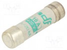 Fuse: fuse; 10A; 400VAC; aM; ceramic,cylindrical,industrial