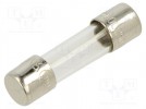 Sicherung: Schmelz; 400mA; 250VAC; träge; zylindrisch,aus Glas